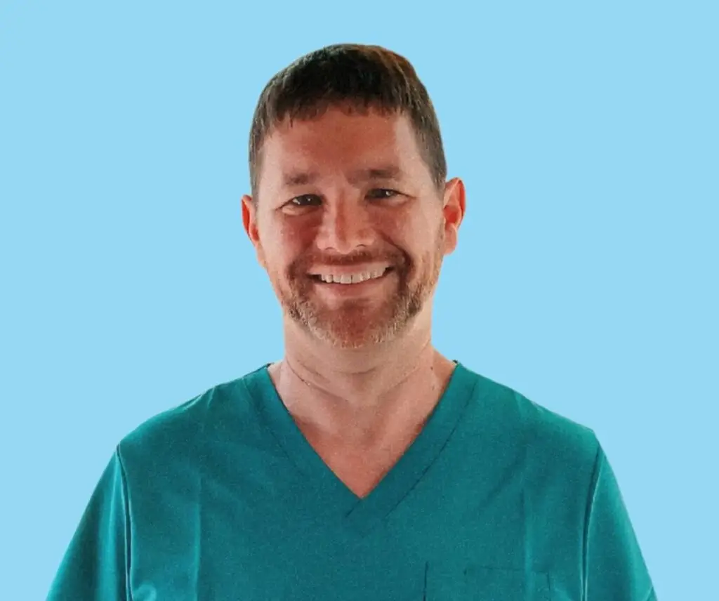 steve schleicher, owner and clinician at breakwall wound care and rehab in home wound care and physical therapy in erie pa